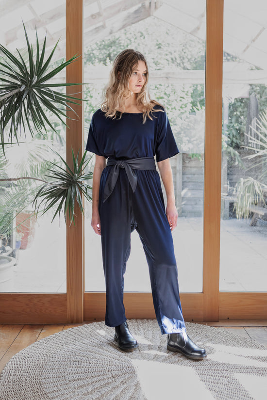 Image Title Silk Crepe De Chine Lazy Days Silk Tee